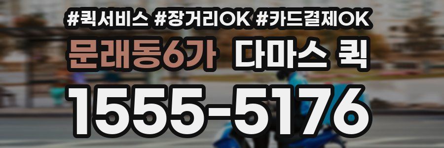 문래동6가 다마스 퀵