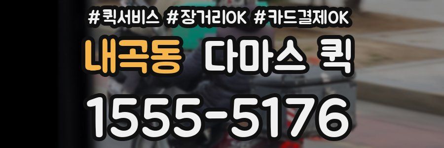 내곡동 다마스 퀵