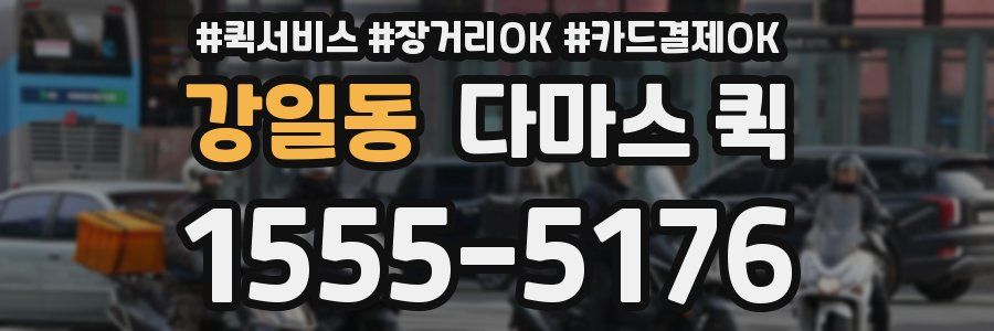 강일동 다마스 퀵