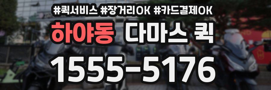 하야동 다마스 퀵