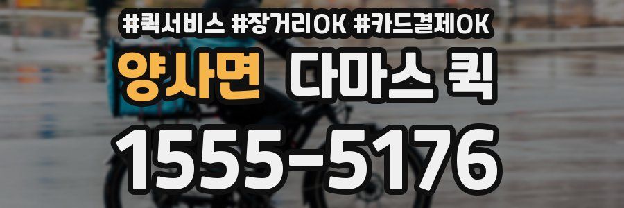 양사면 다마스 퀵