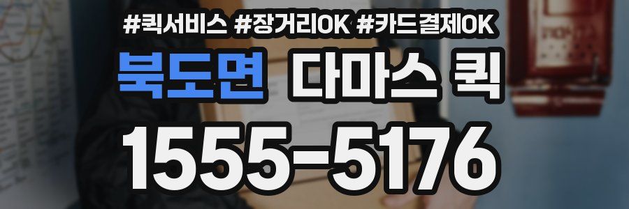 북도면 다마스 퀵