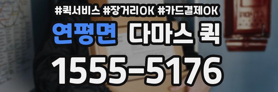 연평면 다마스 퀵