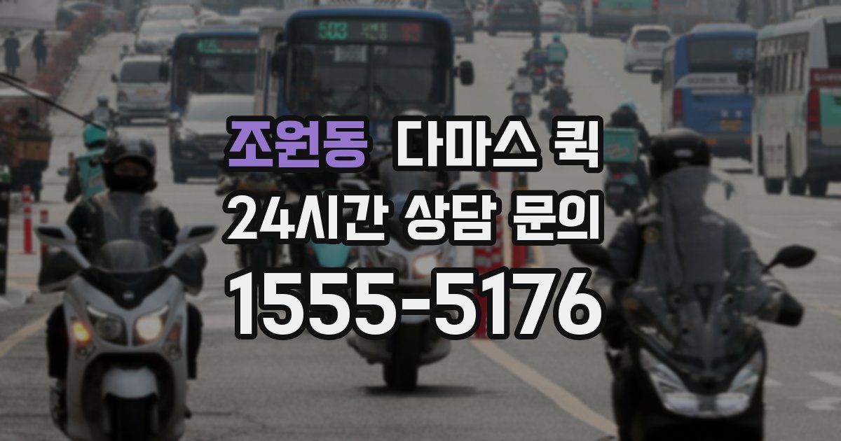 조원동 다마스 퀵