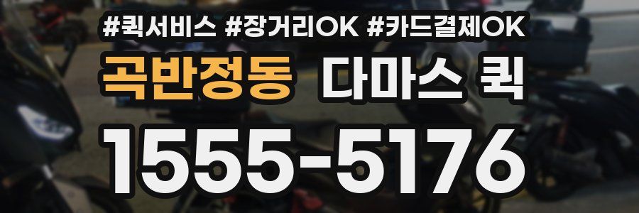곡반정동 다마스 퀵