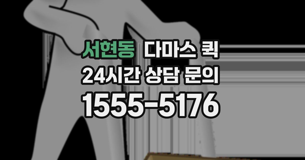 서현동 다마스 퀵