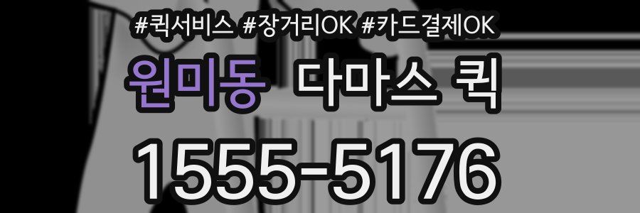 원미동 다마스 퀵
