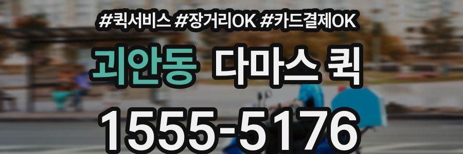 괴안동 다마스 퀵