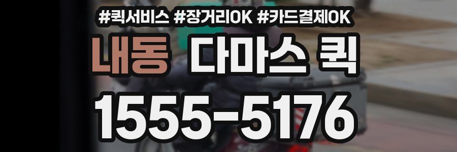 내동 다마스 퀵