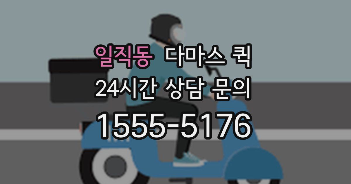 일직동 다마스 퀵