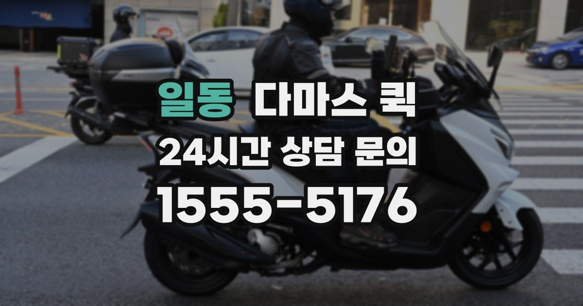 일동 다마스 퀵