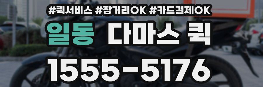 일동 다마스 퀵
