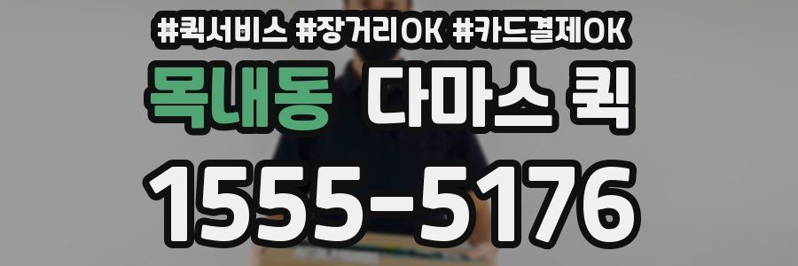 목내동 다마스 퀵