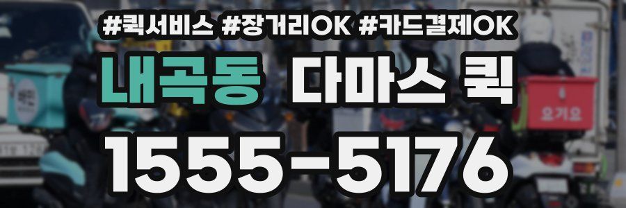 내곡동 다마스 퀵