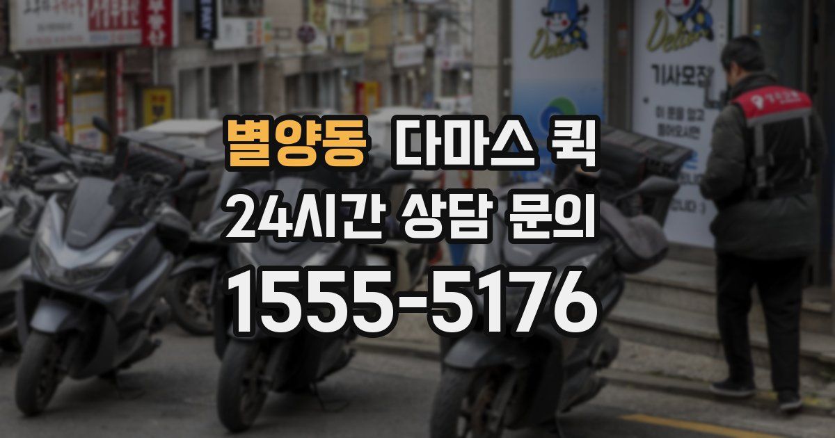 별양동 다마스 퀵