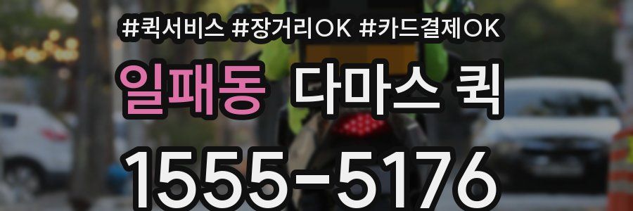 일패동 다마스 퀵