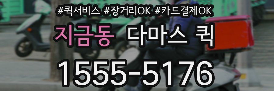 지금동 다마스 퀵