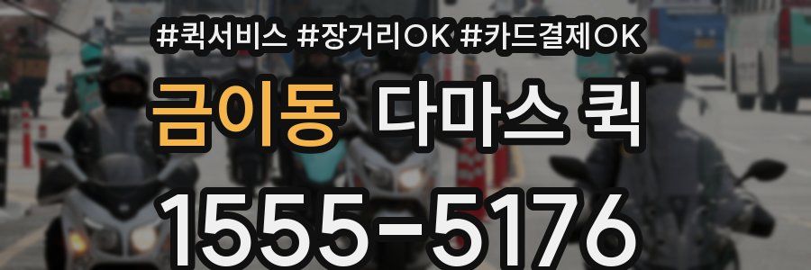 금이동 다마스 퀵
