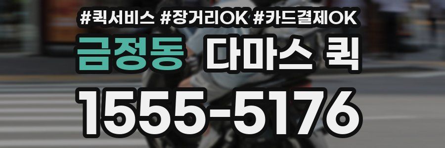 금정동 다마스 퀵