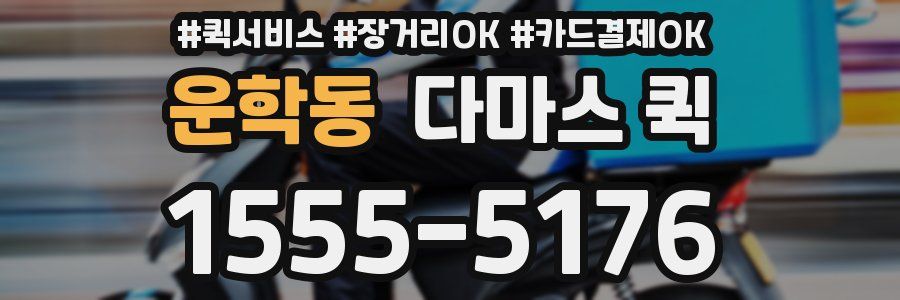운학동 다마스 퀵