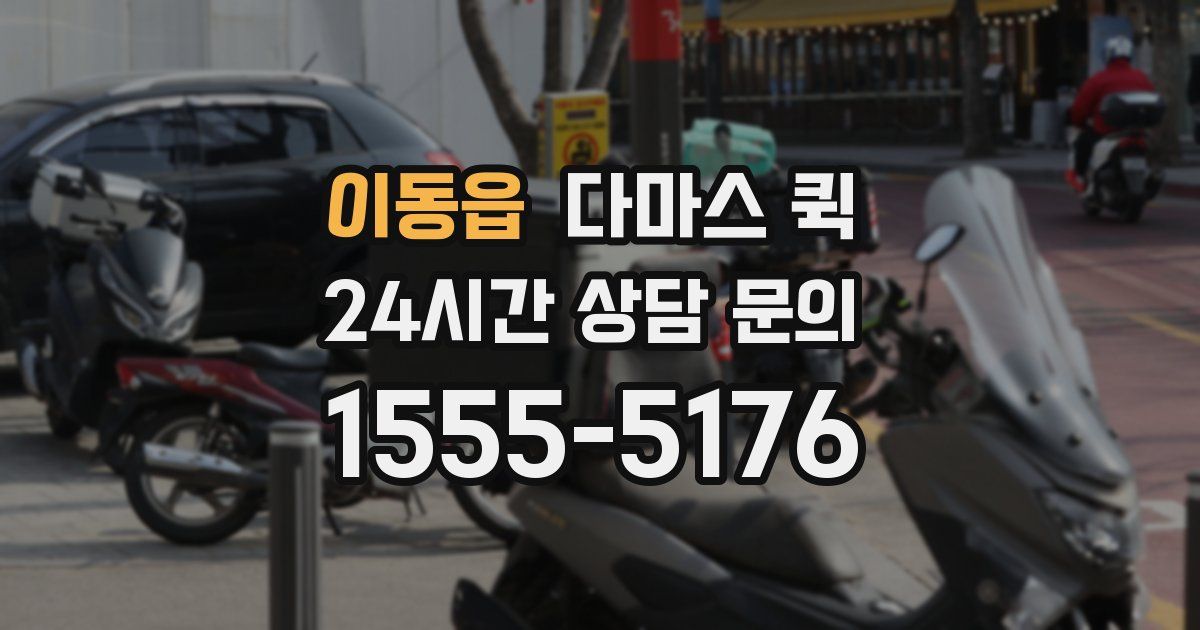 이동읍 다마스 퀵
