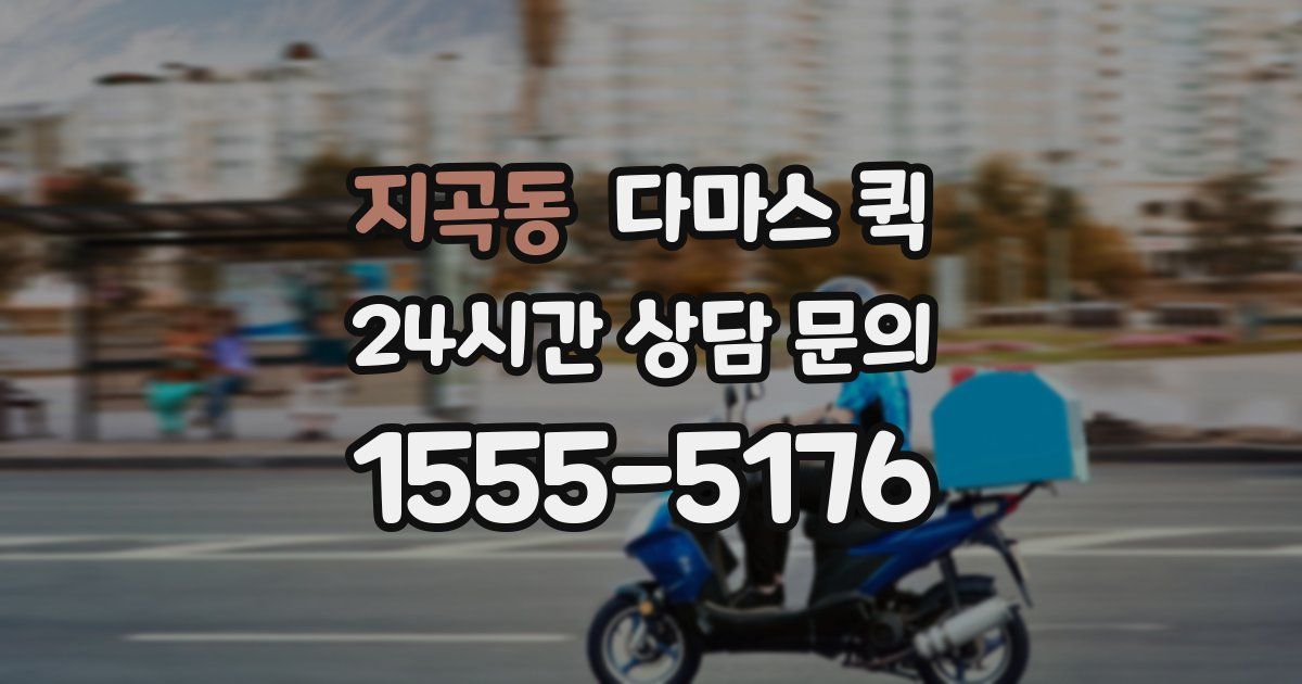 지곡동 다마스 퀵