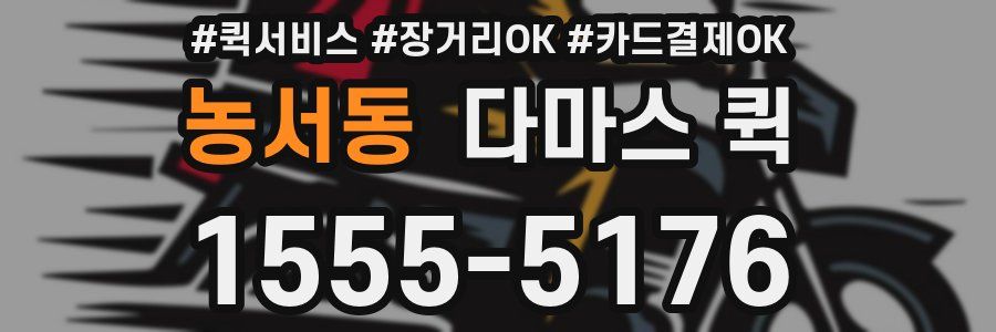 농서동 다마스 퀵