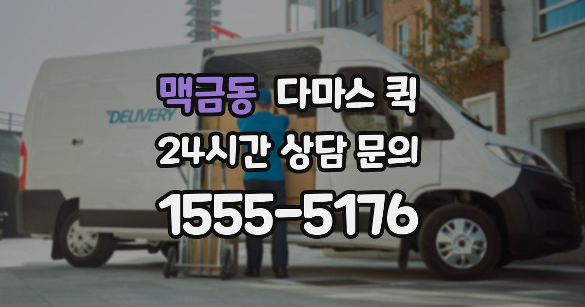 맥금동 다마스 퀵