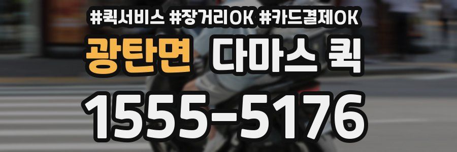 광탄면 다마스 퀵