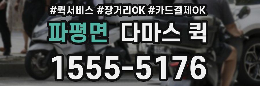 파평면 다마스 퀵