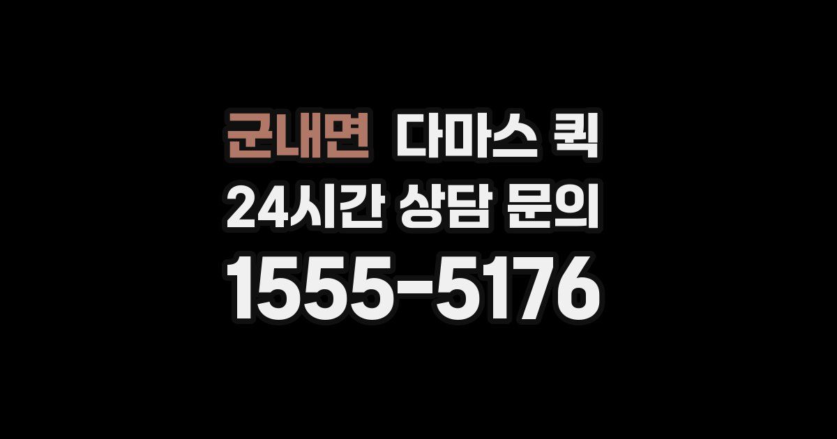 군내면 다마스 퀵