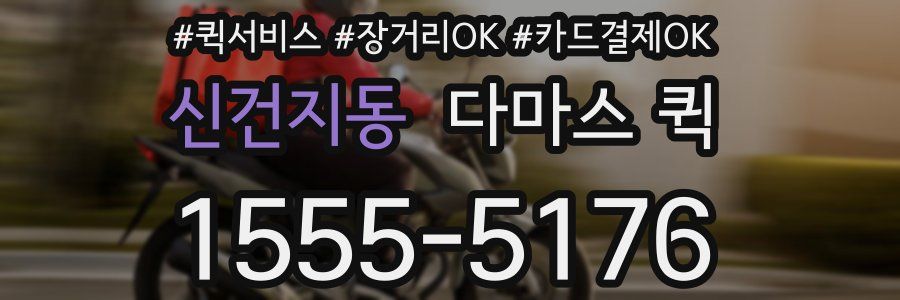 신건지동 다마스 퀵