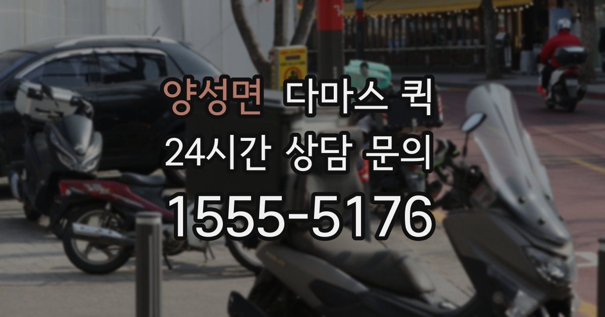 양성면 다마스 퀵