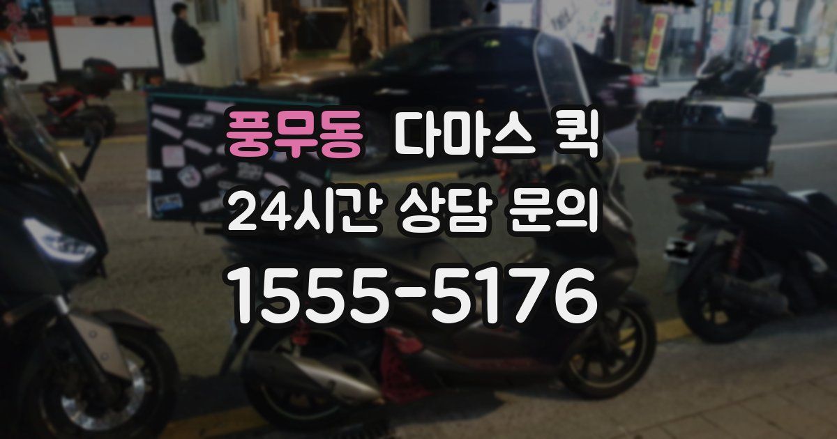 풍무동 다마스 퀵