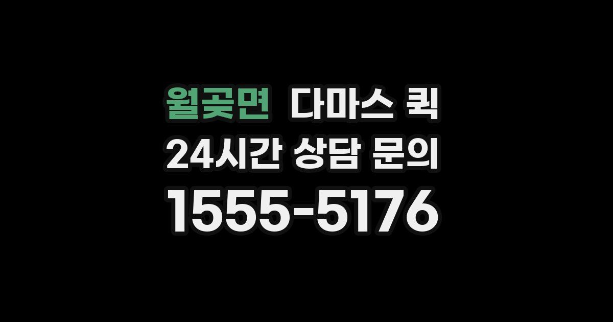 월곶면 다마스 퀵