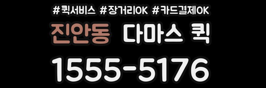 진안동 다마스 퀵