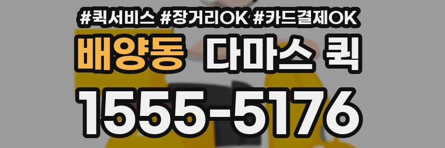 배양동 다마스 퀵