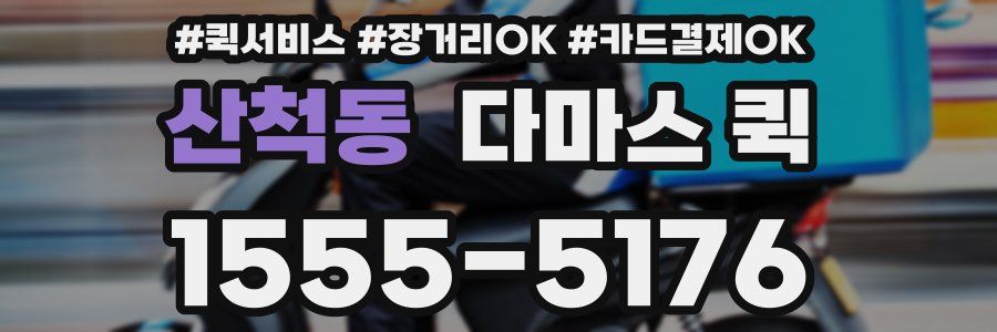 산척동 다마스 퀵