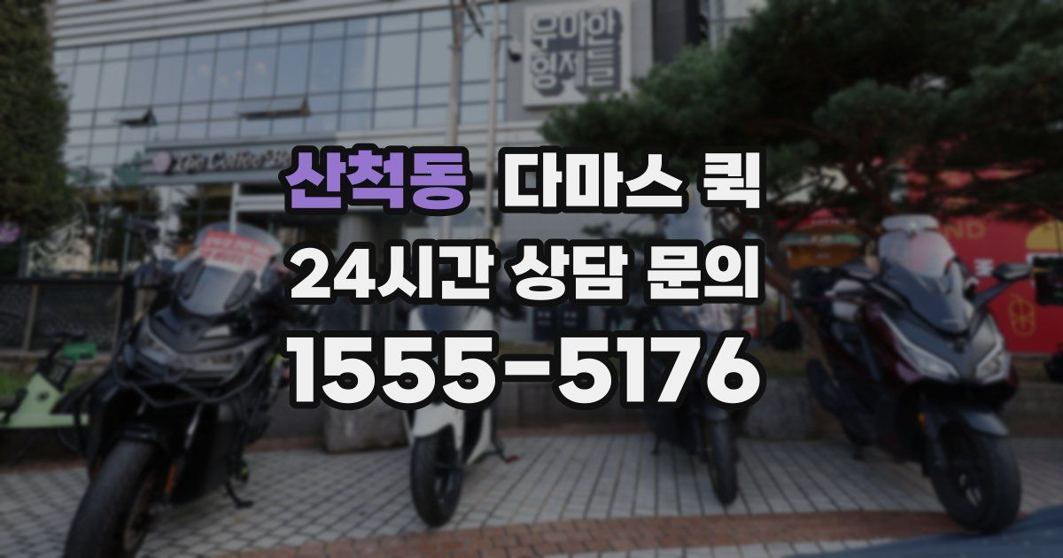 산척동 다마스 퀵