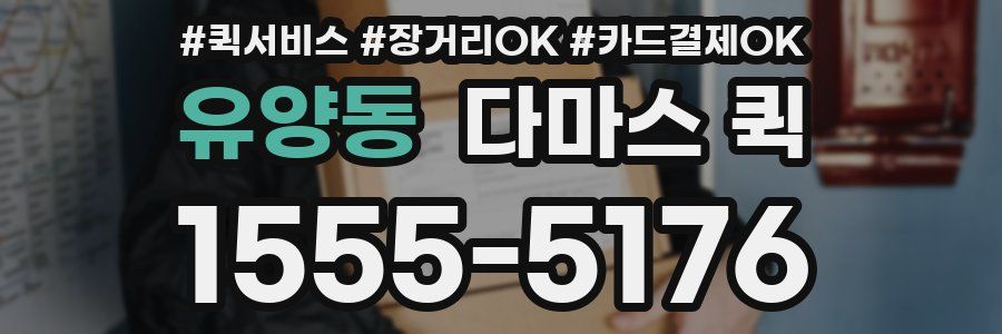 유양동 다마스 퀵
