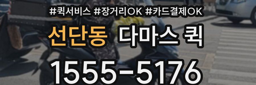 선단동 다마스 퀵