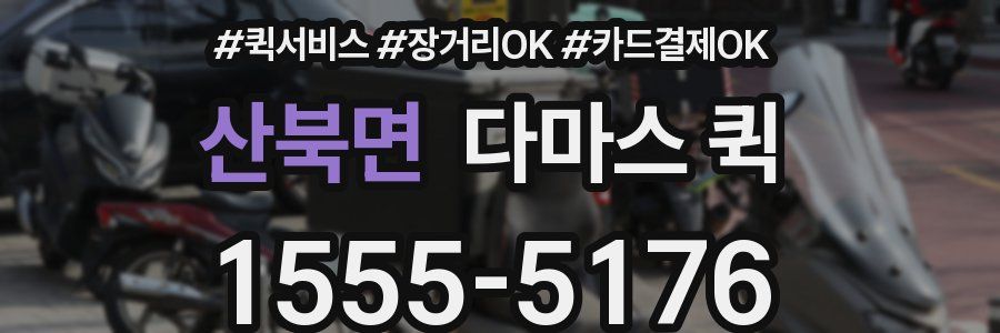 산북면 다마스 퀵