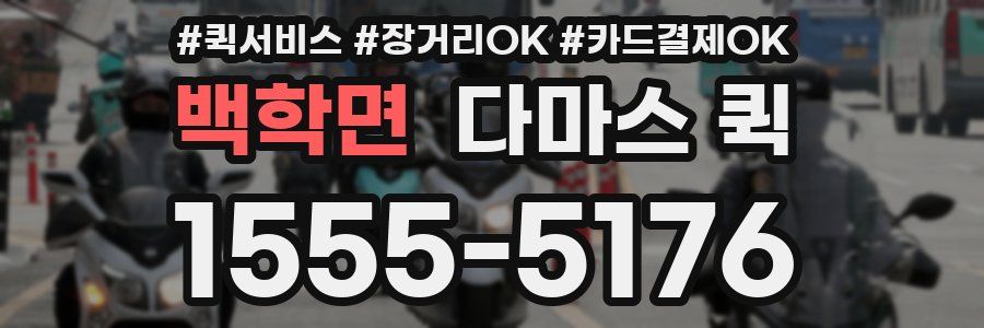 백학면 다마스 퀵