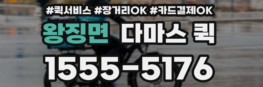 왕징면 다마스 퀵
