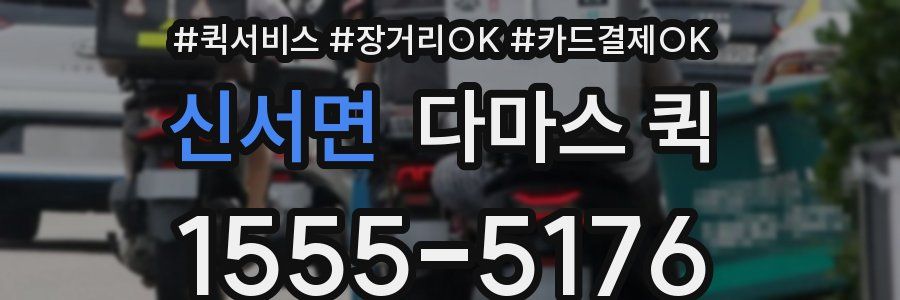 신서면 다마스 퀵