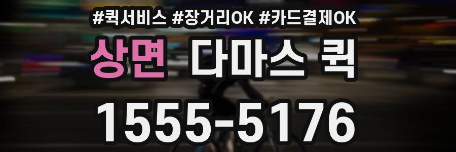 상면 다마스 퀵