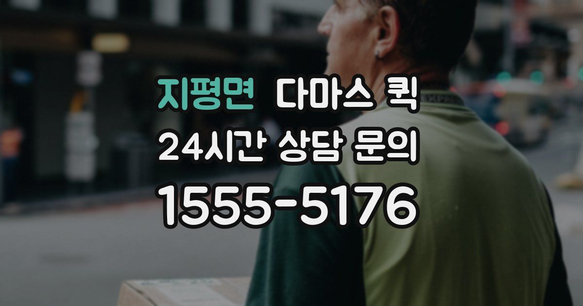 지평면 다마스 퀵