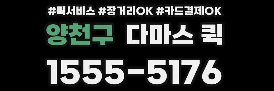 양천구 다마스 퀵