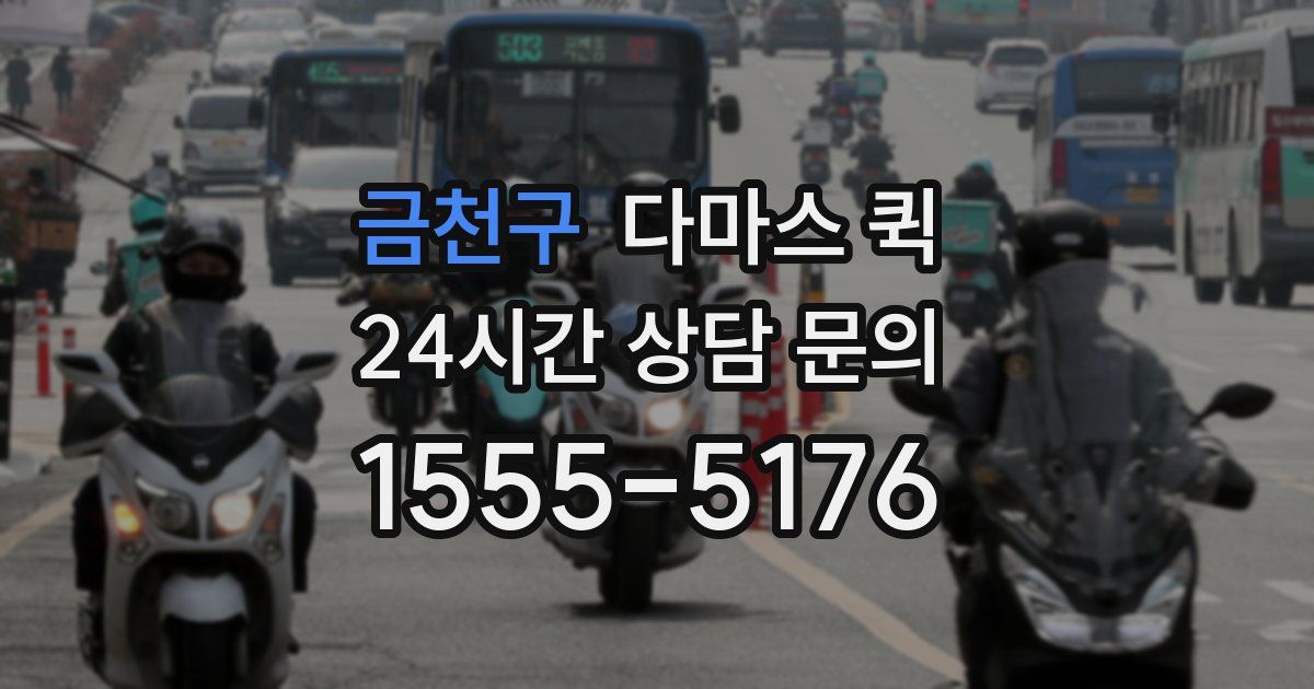 금천구 다마스 퀵