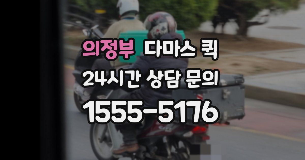 의정부 다마스 퀵